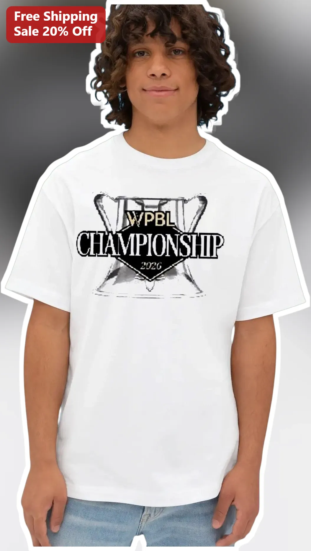 WPBL Championship Tee 2026 Women's Pro Baseball League Inaugural Champions Shirt