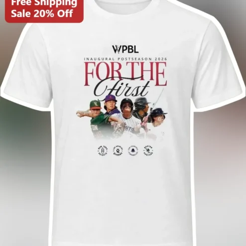 WPBL Inaugural Postseason 2026 For The First Tee Women's Pro Baseball League Fan Shirt