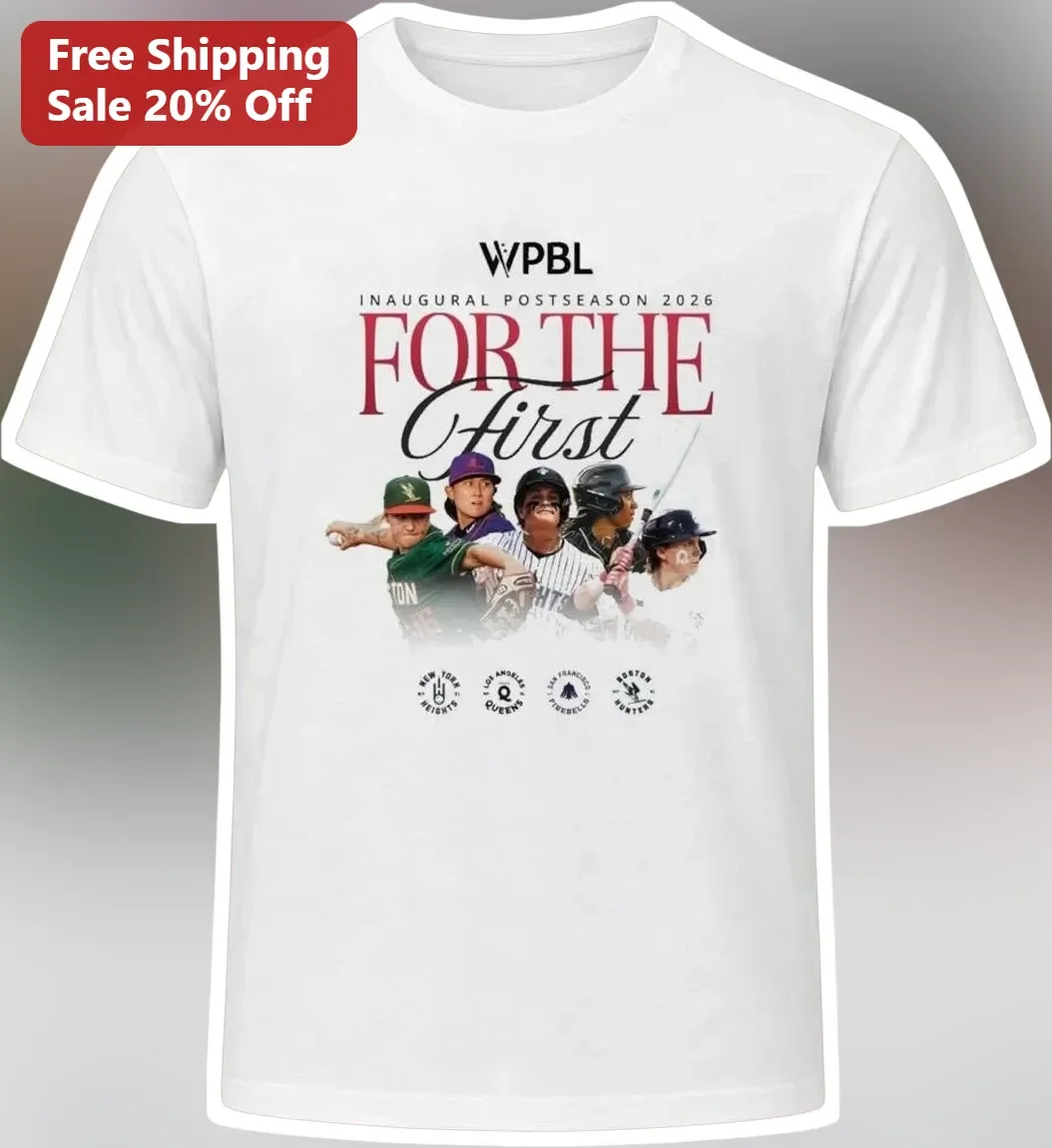 WPBL Inaugural Postseason 2026 For The First Tee Women's Pro Baseball League Fan Shirt