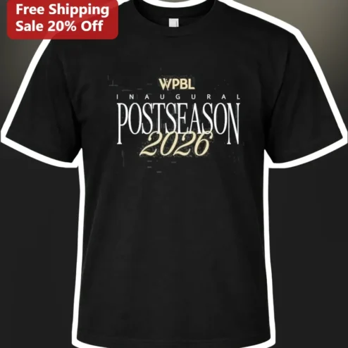 WPBL Inaugural Postseason 2026 Tee Vintage Sports Graphic Shirt