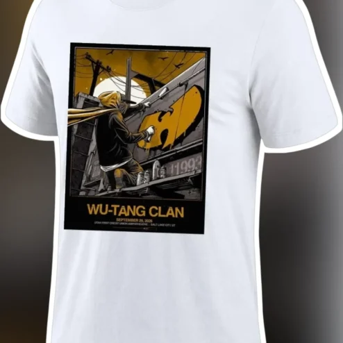 Wu-Tang Clan September 29 2026 Salt Lake City Concert Tour Graphic Tee