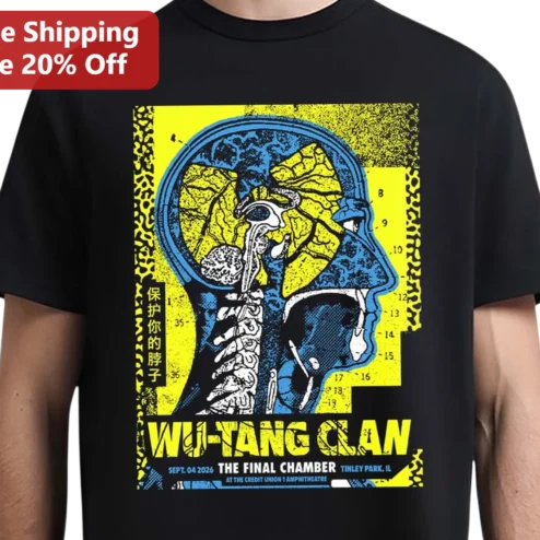 Wu-Tang Clan The Final Chamber Graphic Tee Hip Hop Vintage Concert Poster Shirt