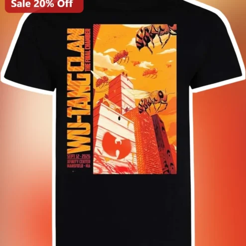 Wu-Tang Clan The Final Chamber Graphic Tee Retro Hip Hop Merch