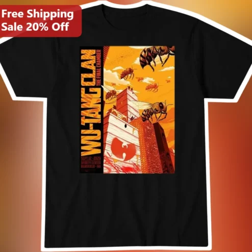 Wu-Tang Clan The Final Chamber Sept 12 2026 Xfinity Center Mansfield MA Tee