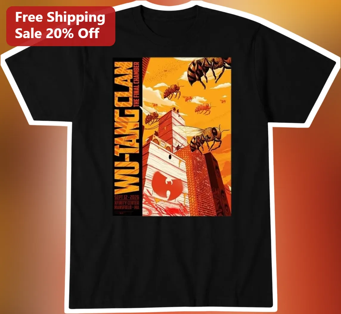 Wu-Tang Clan The Final Chamber Sept 12 2026 Xfinity Center Mansfield MA Tee