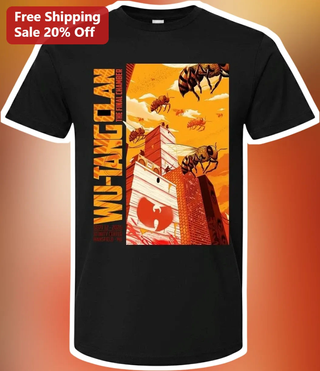 Wu-Tang Clan The Final Chamber Tee Farewell Tour Graphic Shirt