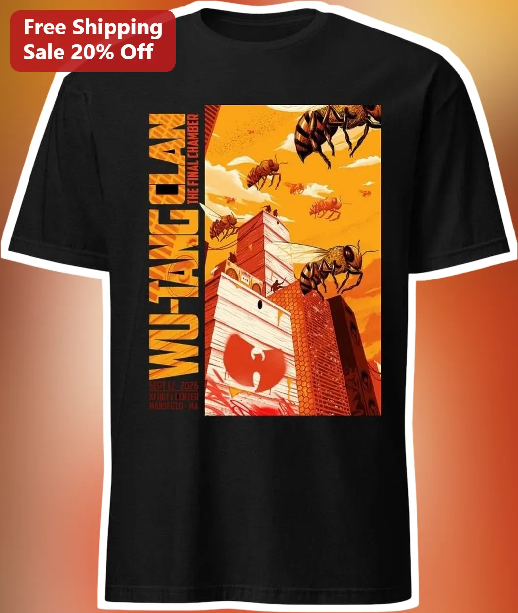 Wu-Tang Clan The Final Chamber Tee Farewell Tour Merch Hip Hop Graphic Shirt