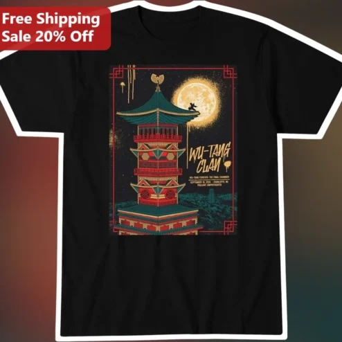 Wu-Tang Clan Wu-Tang Forever The Final Chamber Graphic Tee Hip Hop Merch