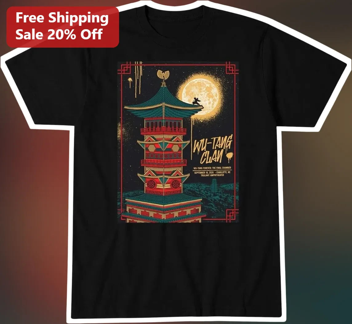 Wu-Tang Clan Wu-Tang Forever The Final Chamber Graphic Tee Hip Hop Merch