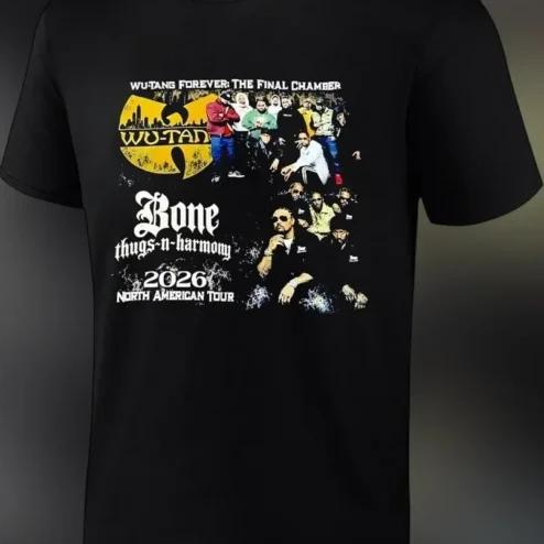 Wu-Tang Forever The Final Chamber Bone Thugs-N-Harmony Tee