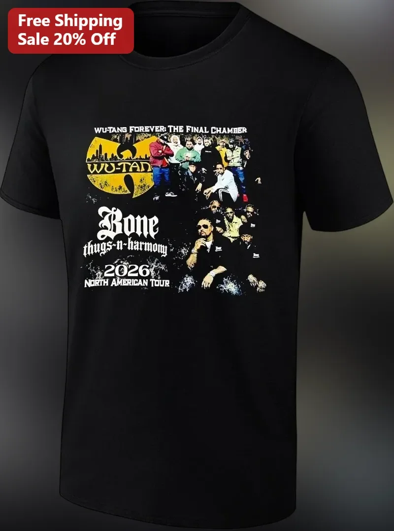 Wu-Tang Forever The Final Chamber Bone Thugs-N-Harmony Tee