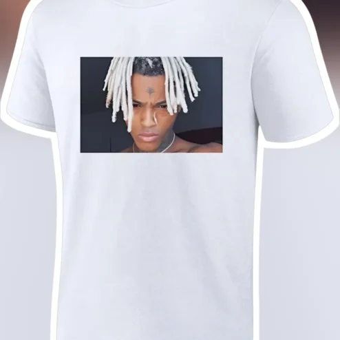 XXXTentacion Portrait Graphic Tee Jahseh Onfroy Rapper Merch Hip Hop Streetwear Shirt