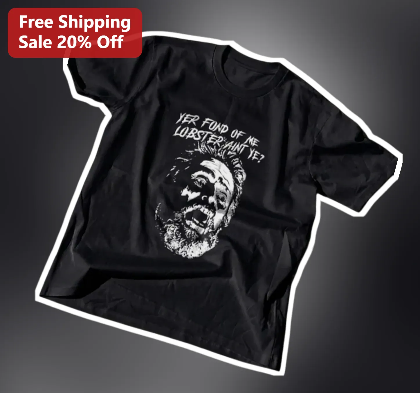 Yer Fond Of Me Lobster Ain't Ye Captain Jack Sparrow Graphic Tee