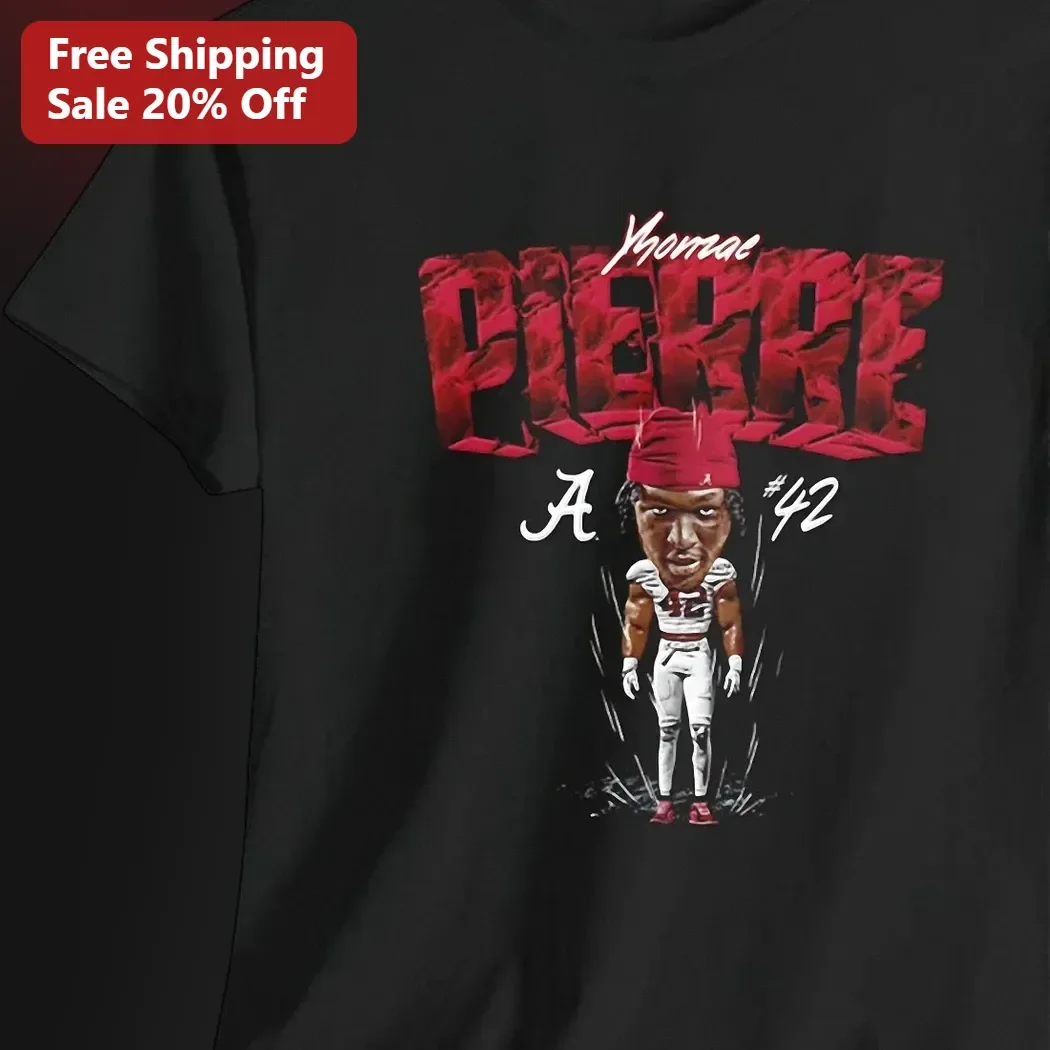Yhonzae Pierre Alabama Crimson Tide Football Fan Graphic Tee