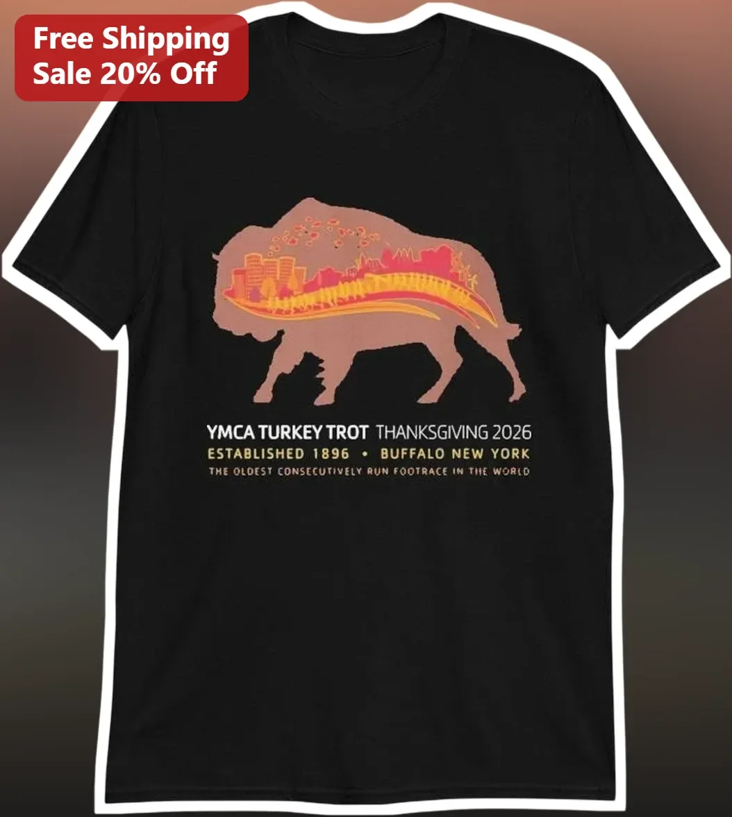 YMCA Turkey Trot Buffalo NY Tee Established Oldest Footrace Thanksgiving 2026