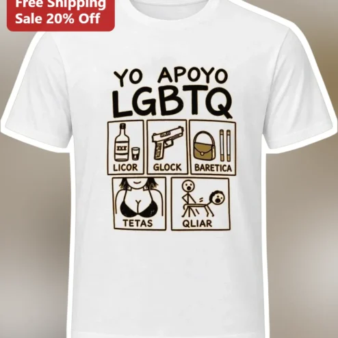 Yo Apoyo Funny Meme Graphic Tee Spanish Pride Ally Gift Shirt