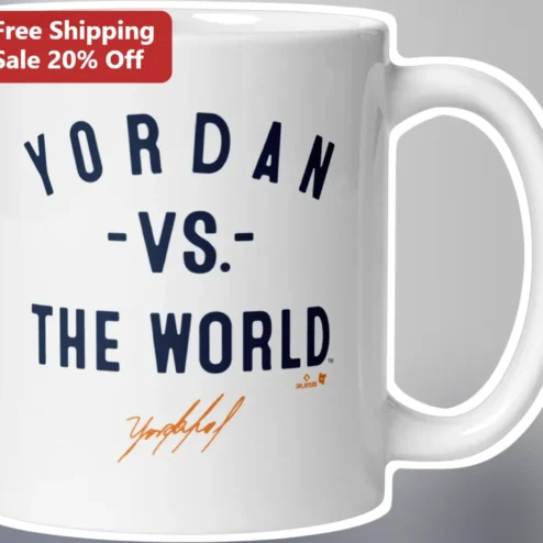 Yordan Vs The World Bradley Yordan Signature Mug Baseball Fan Gift