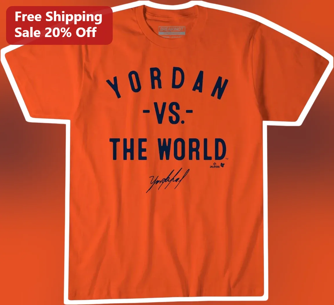 Yordan Vs The World Signature Tee Jordy Nelson NFL Fan Gift