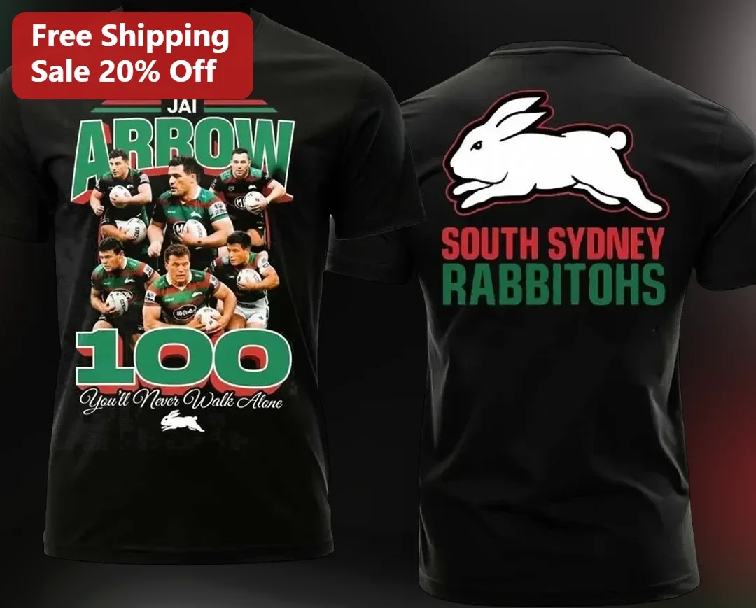 You'll Never Walk Alone Tee Jai Arrow South Sydney Rabbitohs Rugby League Fan Gift