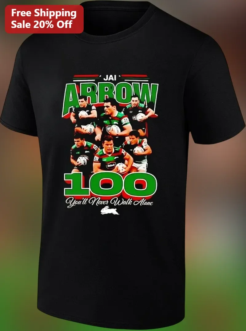 You'll Never Walk Alone Tee Jai Arrow South Sydney Rabbitohs Rugby League Fan Shirt