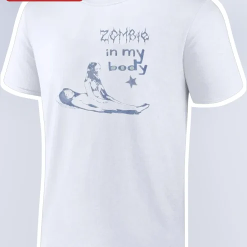 Zombie In My Body Tee Olivia Rodrigo Lyrics Graphic T-Shirt For Fans
