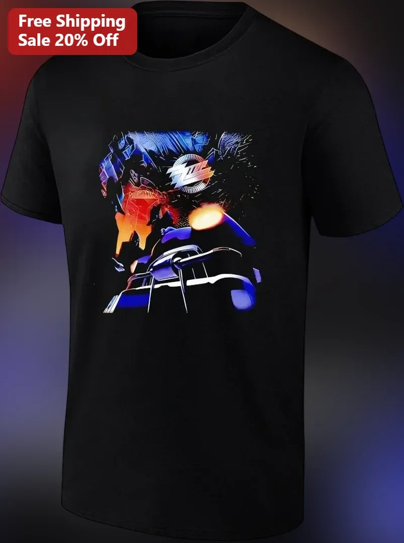 ZZ Top Tee Classic Rock Band Logo Graphic T-Shirt Retro Southern Rock Merch for Men Women