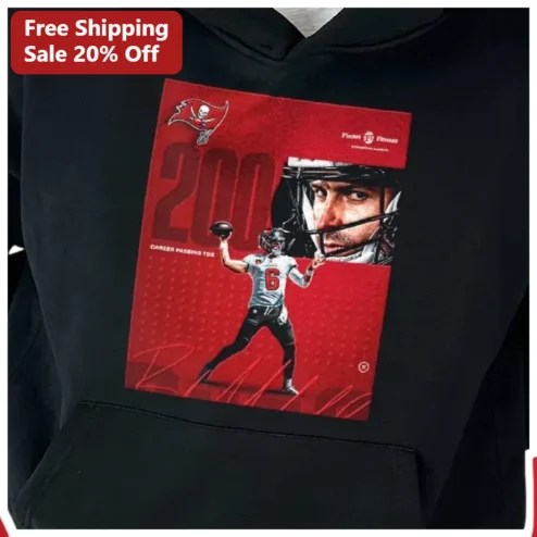 Career Passing TDS Baker Mayfield Tampa Bay Buccaneers Hoodie available at our Chicago, Illinois warehouse