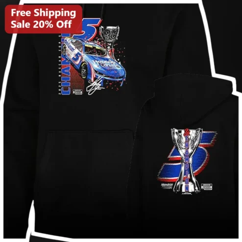 2025 NASCAR Cup Series Champion Kyle Larson Signature Hoodie