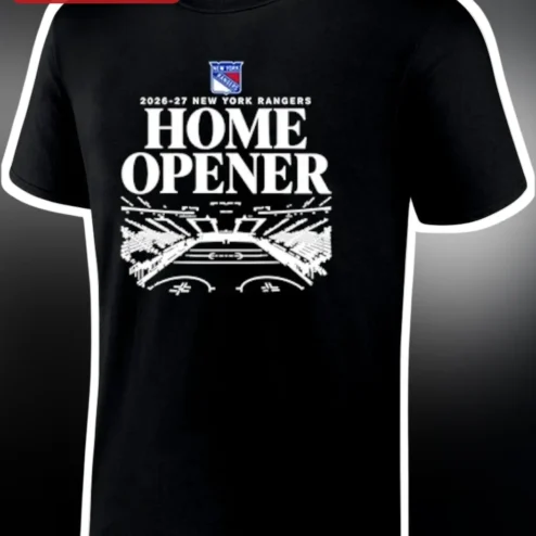 2026-27 New York Rangers Home Opener Tee NHL Fan Apparel Madison Square Garden