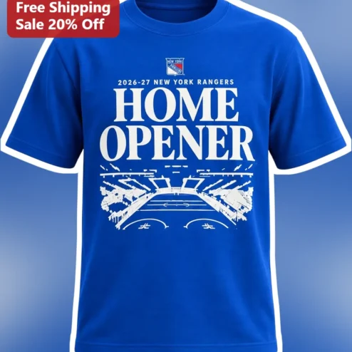 2026-27 New York Rangers Home Opener Tee NHL Hockey Fan Gift