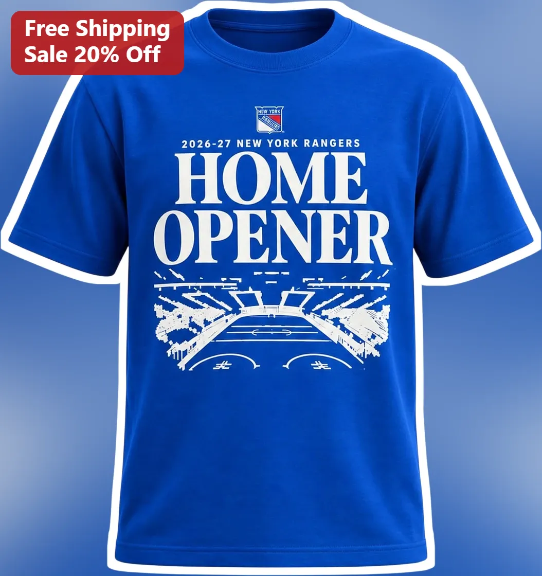 2026-27 New York Rangers Home Opener Tee NHL Hockey Fan Gift