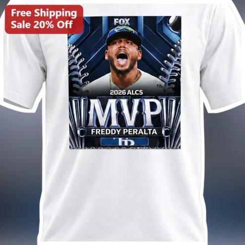 2026 ALCS MVP Freddy Peralta Tee Baseball Fan Gift