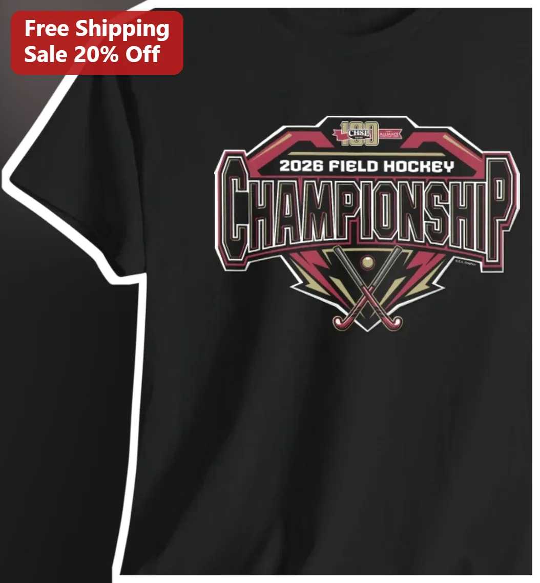 2026 Field Hockey Championship Tee Varsity Athletic Gift for Players and Fans