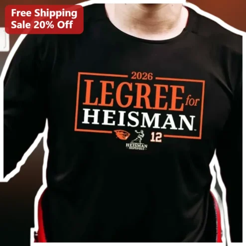 2026 Legree for Heisman Jeremiah Long Sleeve Shirt College Football Fan Gift