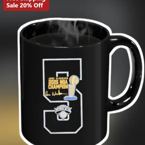 2026 NBA Champion New York Knicks Mug Personalized Basketball Fan Gift