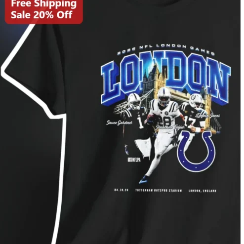 2026 NFL London Games Tee Tottenham Hotspur Stadium Indianapolis Colts Jonathan Taylor