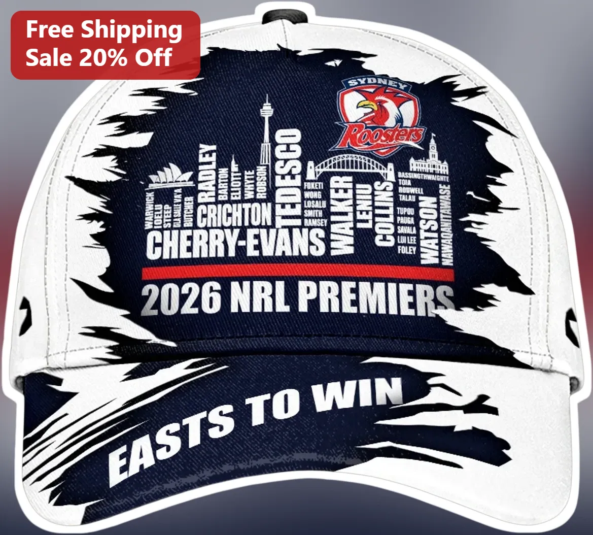 2026 NRL Premiers Easts To Win Sydney Roosters Cap