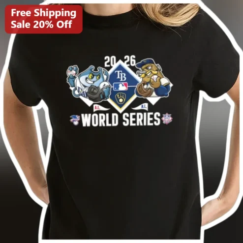 2026 World Series Graphic Tee Baseball Championship Fan Shirt