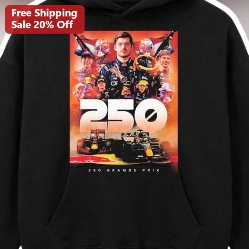 GRANDS PRIX Max Verstappen Hoodie F1 Racing Anniversary Sweatshirt