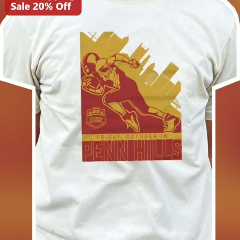 Football Classic Tee Friday October 16 High School Game Commemorative Shirt