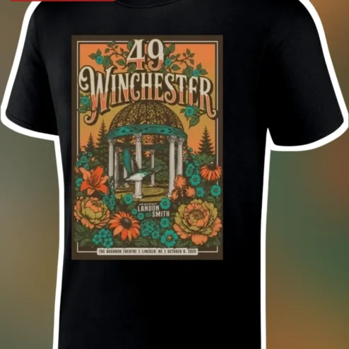 49 Winchester Vintage Concert Poster Tee Indie Folk Band Merch Gift for Men Women