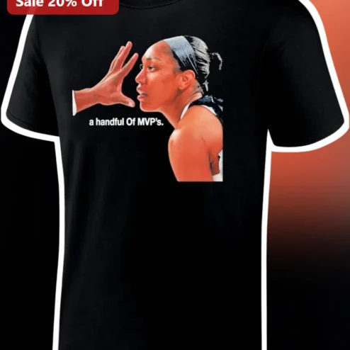 A Handful Of MVP's Napheesa Collier WNBA Tee Minnesota Lynx Basketball Fan Gift