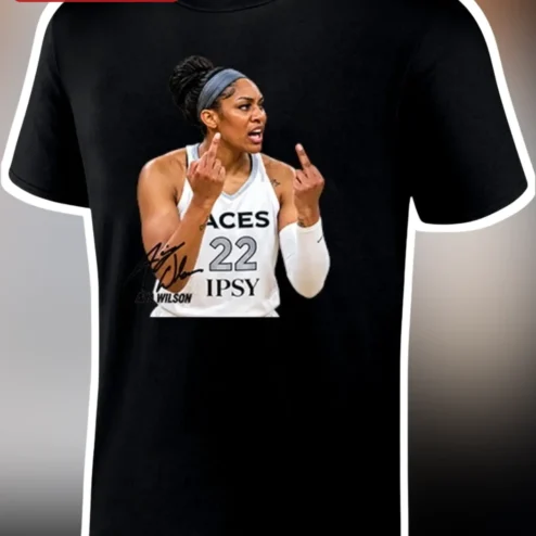 A'ja Wilson Las Vegas Aces Tee ACES 22 IPSY WNBA Fan Shirt