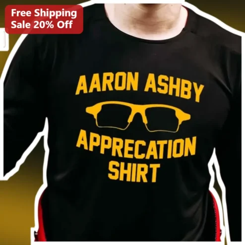 Aaron Ashby Appreciation Shirt Tee Milwaukee Brewers Fan Gear
