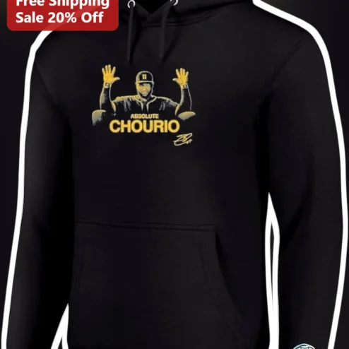 ABSOLUTE CHOURIO Hoodie Jackson Chourio Milwaukee Brewers Baseball Fan Gift