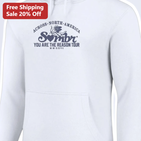 Across North America You Are The Reason Tour Hoodie Jonas Brothers Vintage Cherub Graphic Merch