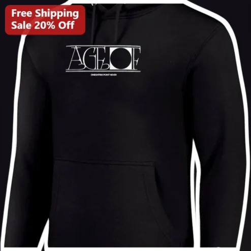 Age of Hoodie Timeless Streetwear Graphic Sweatshirt for Men and Women