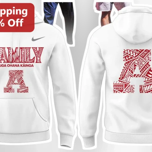 Aiga Ohana Family Hoodie Samoan Hawaiian Pacific Islander Heritage Sweatshirt