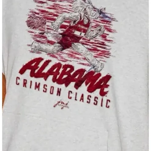 Alabama Crimson Classic Vintage Elephant Tee Roll Tide College Football Gift