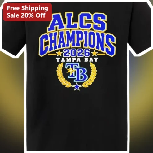 ALCS Champions 2026 Tampa Bay Rays Tee Baseball Fan Gear